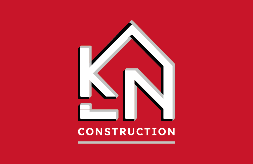 Logo KN Construction - Branding entreprise BTP Nord France
