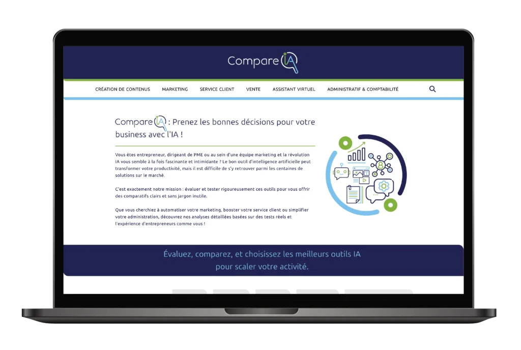 Mockup site internet responsive - Création site web professionnel ALMA Agency
